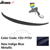Trunk Spoiler Wing for Hyundai Elantra 2011-2015 Euro Style Painted