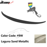Trunk Spoiler Wing for Hyundai Elantra 2011-2015 Euro Style Painted