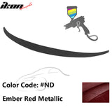 Trunk Spoiler Wing for Hyundai Elantra 2011-2015 Euro Style Painted