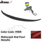 Trunk Spoiler Wing for Hyundai Elantra 2011-2015 Euro Style Painted