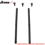 2011-2014 Hyundai Sonata Black Window Visor Roof Spoiler Lip Wing ABS