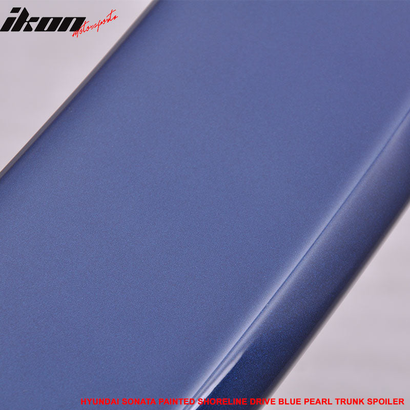 2015-2017 Hyundai Sonata OE Style Trunk Spoiler Wing Painted ABS