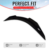 Trunk Spoiler for INFINITI G37 2008-2013 & Q60 2014-2015 Coupe PSM Style Gloss Black ABS