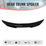 Trunk Spoiler for Infiniti G37 G25 Q40 Sedan 2009-2015 PSM Style Gloss Black ABS