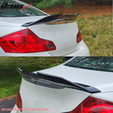Trunk Spoiler for Infiniti G37 G25 Q40 Sedan 2009-2015 PSM Style Gloss Black ABS