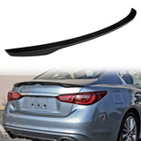 2014-2024 Infiniti Q50 Sedan Japanese Style Trunk Spoiler Carbon Fiber