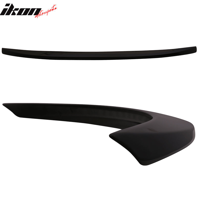 2014-2024 Infiniti Q50 Sedan Trunk Aero Spoiler #KH3 Black Obsidian
