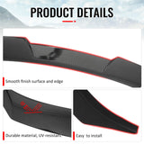 2021-2024 Kia K5 IKON Style Carbon Fiber Print Trunk Spoiler Wing ABS