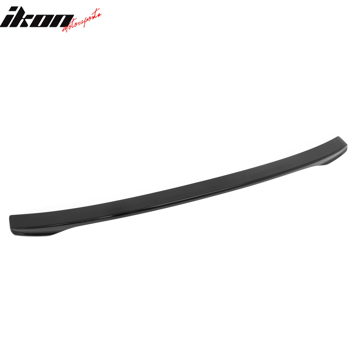 2007-2012 Lexus ES350 XV40 Rear Trunk Boot Deck Lid Spoiler Wing Lip IKON Style Gloss Black ABS Plastic