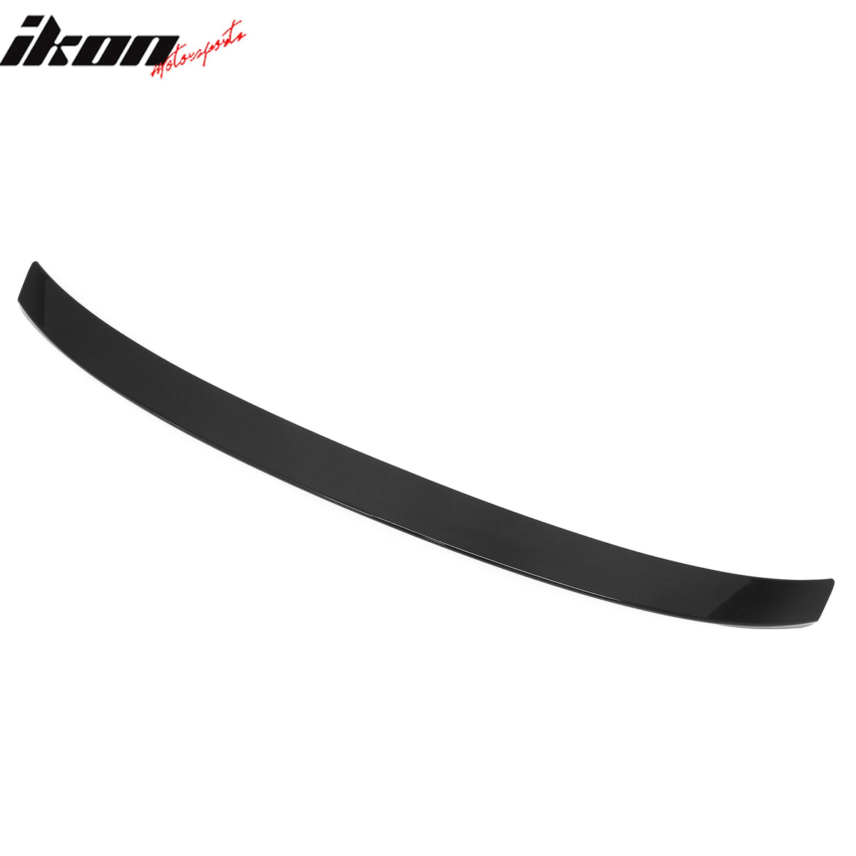 2007-2012 Lexus ES350 XV40 Rear Trunk Boot Deck Lid Spoiler Wing Lip IKON Style Gloss Black ABS Plastic
