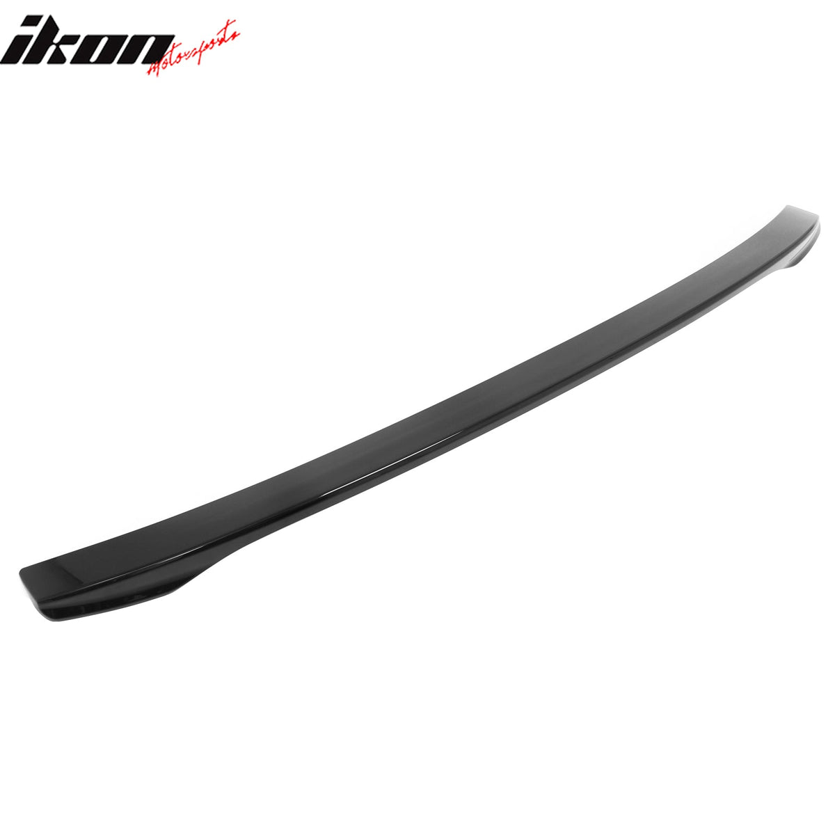 2007-2012 Lexus ES350 XV40 Rear Trunk Boot Deck Lid Spoiler Wing Lip IKON Style Gloss Black ABS Plastic