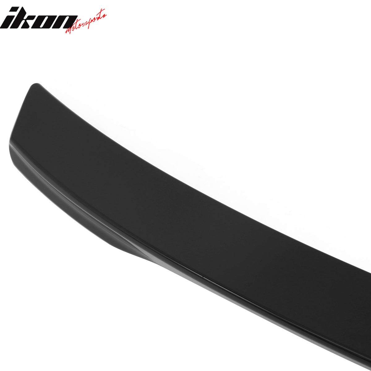 2007-2012 Lexus ES350 XV40 Rear Trunk Boot Deck Lid Spoiler Wing Lip IKON Style Gloss Black ABS Plastic