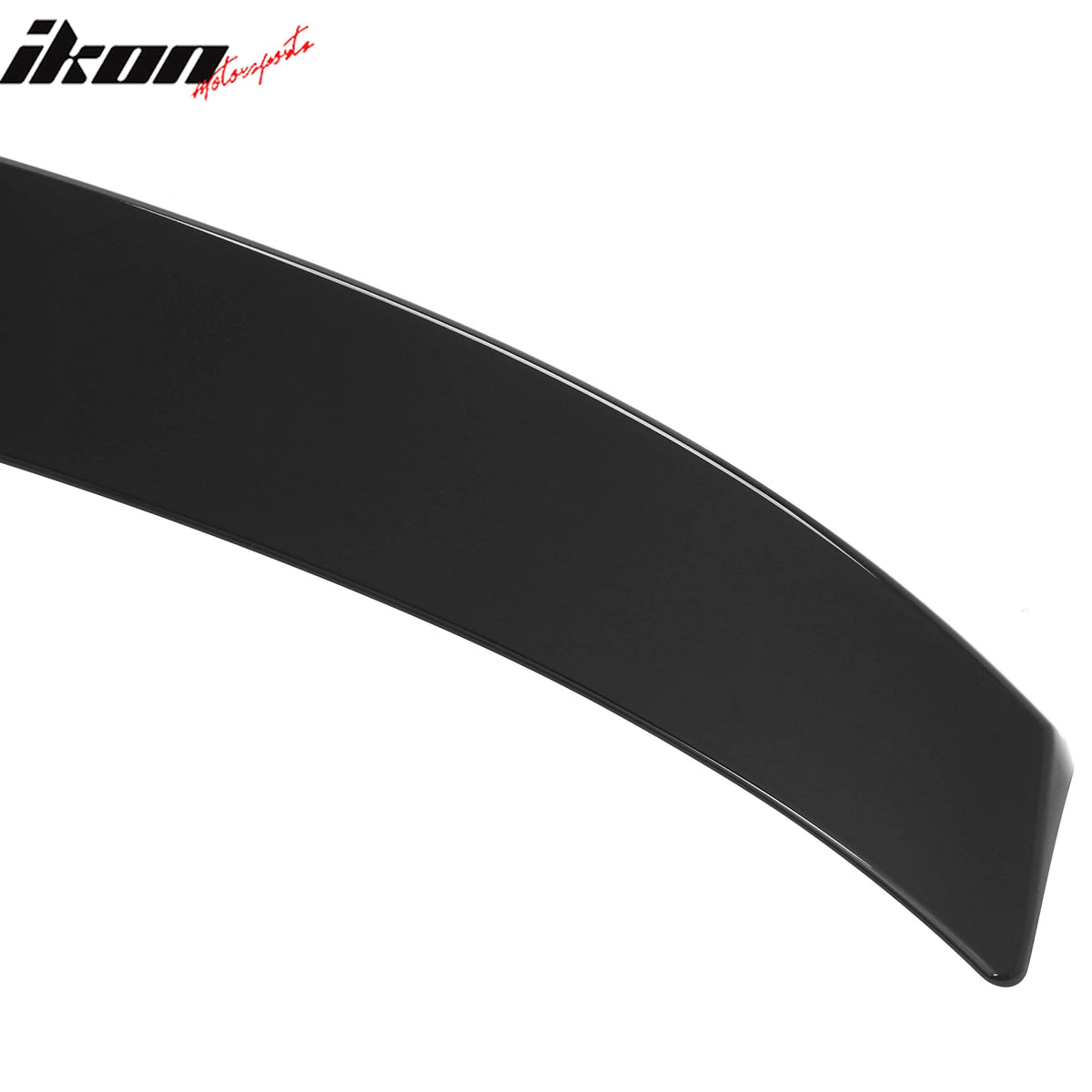 2007-2012 Lexus ES350 XV40 Rear Trunk Boot Deck Lid Spoiler Wing Lip IKON Style Gloss Black ABS Plastic