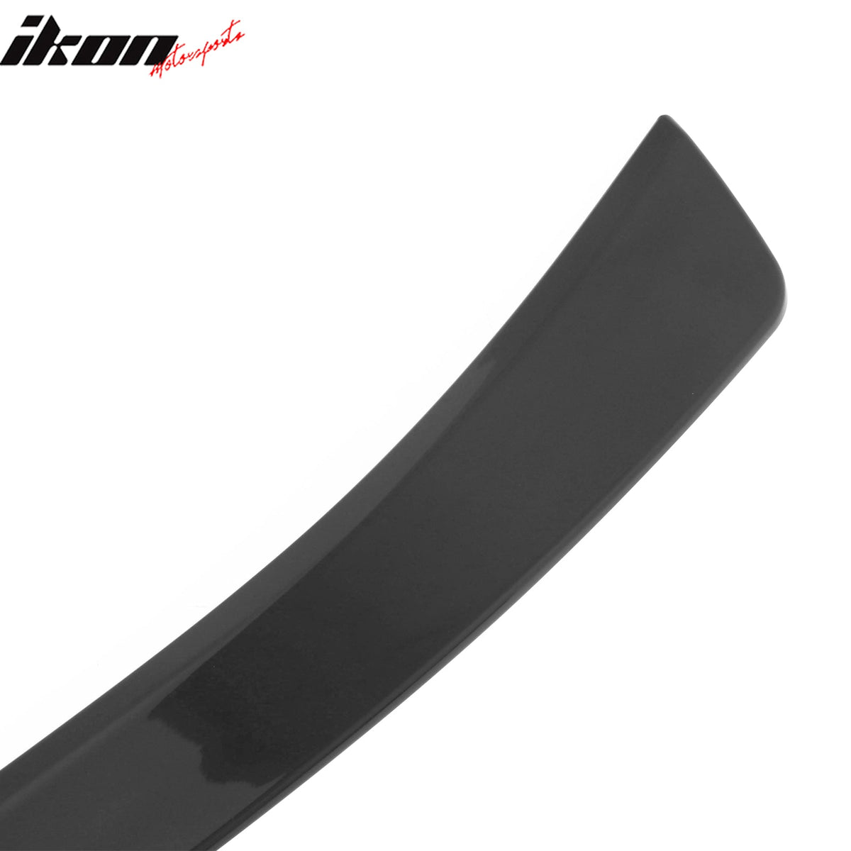 2013-2020 Lexus GS-Series L10 (GS F GS200t GS300 GS350 GS450h) Rear Trunk Boot Deck Lid Spoiler Wing Lip IKON Style Gloss Black ABS Plastic