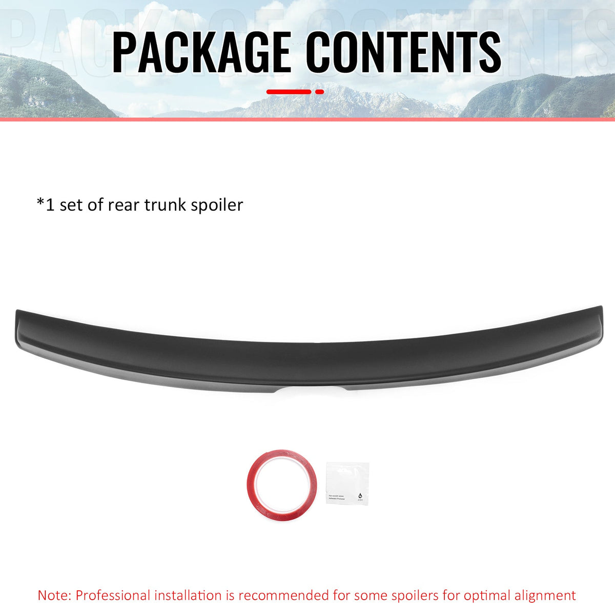 2013-2020 Lexus GS350 GS300 GS450h GS200t GS F Duckbill Style Duckbill Trunk Spoiler Matte Black ABS
