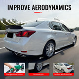 2013-2020 Lexus GS350 GS300 GS450h GS200t GS F Duckbill Style Duckbill Trunk Spoiler Matte Black ABS