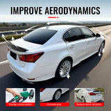 2013-2020 Lexus GS350 GS300 GS450h GS200t GS F Duckbill Style Duckbill Trunk Spoiler Carbon Fiber Print ABS