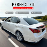 2013-2020 Lexus GS350 GS300 GS450h GS200t GS F Duckbill Style Duckbill Trunk Spoiler Gloss Black ABS