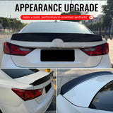 2013-2020 Lexus GS350 GS300 GS450h GS200t GS F Duckbill Style Duckbill Trunk Spoiler Gloss Black ABS