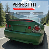 2001-2005 Lexus IS300 Sedan JDM Duckbill Trunk Spoiler Wing Carbon Fiber Print ABS