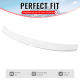 2006-2013 Lexus IS250 Sedan C Style Painted #040 White Trunk Spoiler