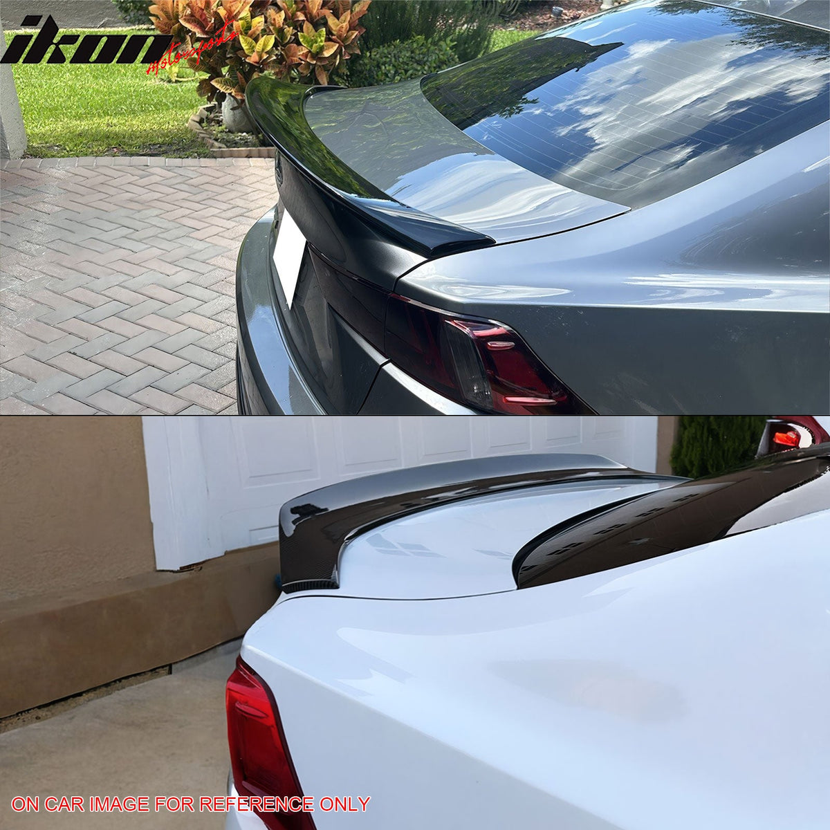Trunk Spoiler for Lexus IS200t IS250 IS300 IS350 Sedan 2014-2020 AR Style Matte Black ABS