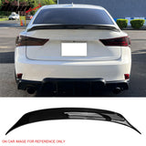 Trunk Spoiler for Lexus IS200t IS250 IS300 IS350 Sedan 2014-2020 AR Style Gloss Black ABS