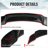 Trunk Spoiler for Lexus IS200t IS250 IS300 IS350 Sedan 2014-2020 R Style Gloss Black ABS