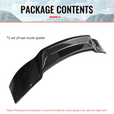 Trunk Spoiler for Lexus IS200t IS250 IS300 IS350 Sedan 2014-2020 R Style Gloss Black ABS