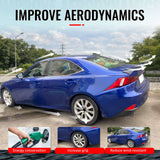 Trunk Spoiler for Lexus IS200t IS250 IS300 IS350 Sedan 2014-2020 R Style Gloss Black ABS