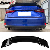 Trunk Spoiler for Lexus IS200t IS250 IS300 IS350 Sedan 2014-2020 R Style Gloss Black ABS