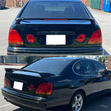 Trunk Spoiler for Lexus GS300 1998-2005 & IS300 2001-2005 Gloss Black with LED