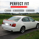 1998-2005 Lexus GS300 & 01-05 IS300 Painted #White Trunk Spoiler W/LED