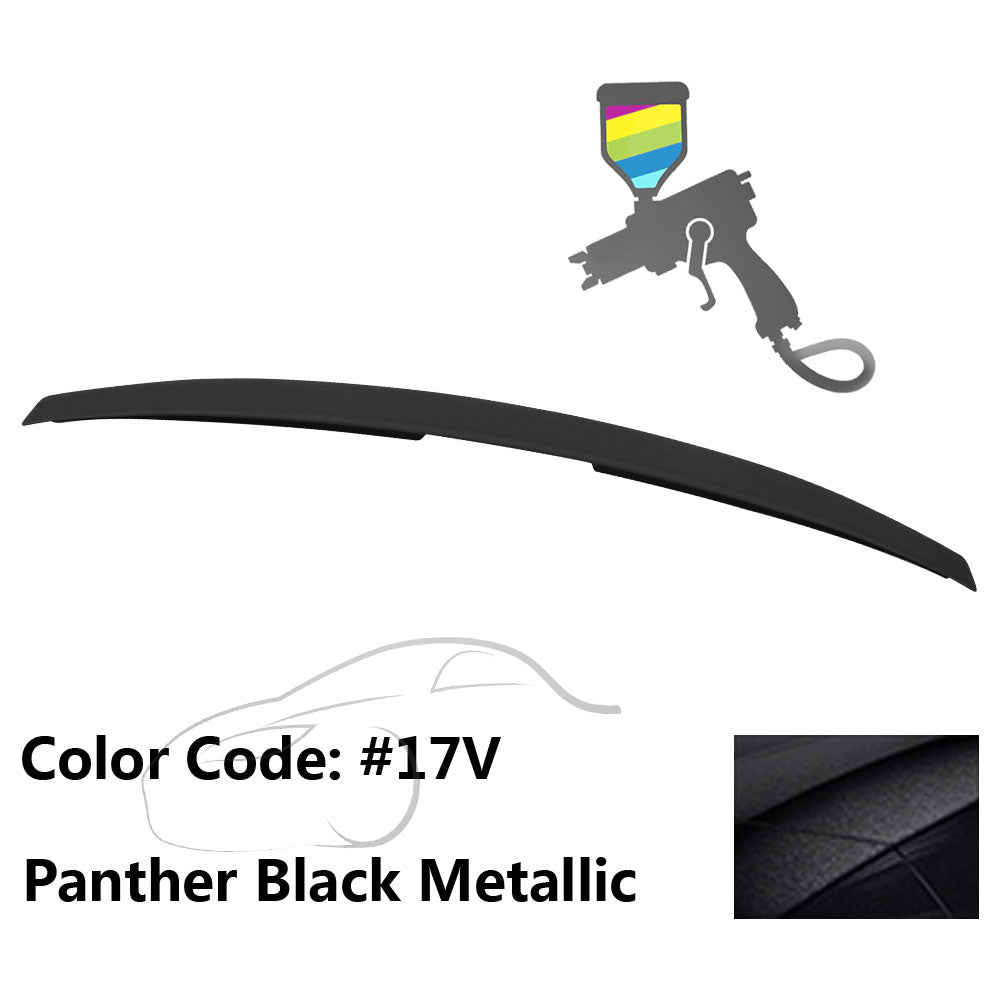 2004-2009 Mazda 3 Sedan Flush Mount  Painted Trunk Spoiler ABS