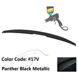 2004-2009 Mazda 3 Sedan Flush Mount  Painted Trunk Spoiler ABS