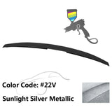 2004-2009 Mazda 3 Sedan Flush Mount  Painted Trunk Spoiler ABS