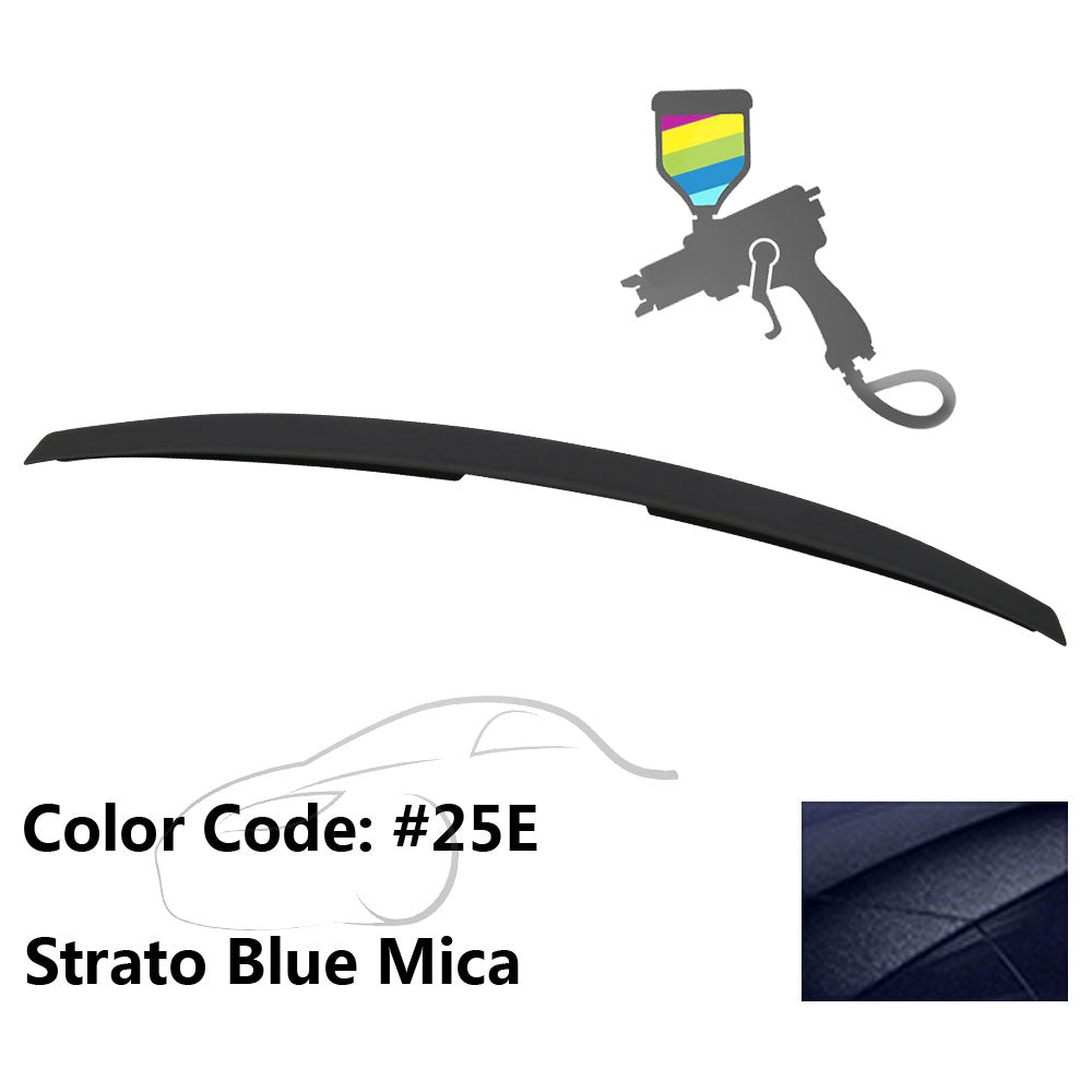 2004-2009 Mazda 3 Sedan Flush Mount  Painted Trunk Spoiler ABS