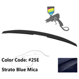 2004-2009 Mazda 3 Sedan Flush Mount  Painted Trunk Spoiler ABS