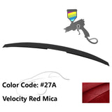 2004-2009 Mazda 3 Sedan Flush Mount  Painted Trunk Spoiler ABS