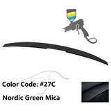 2004-2009 Mazda 3 Sedan Flush Mount  Painted Trunk Spoiler ABS