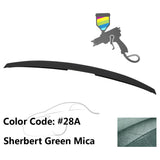 2004-2009 Mazda 3 Sedan Flush Mount  Painted Trunk Spoiler ABS