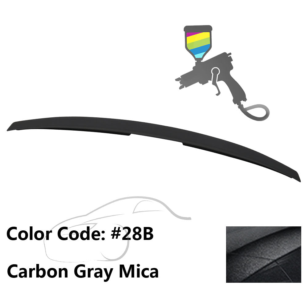2004-2009 Mazda 3 Sedan Flush Mount  Painted Trunk Spoiler ABS
