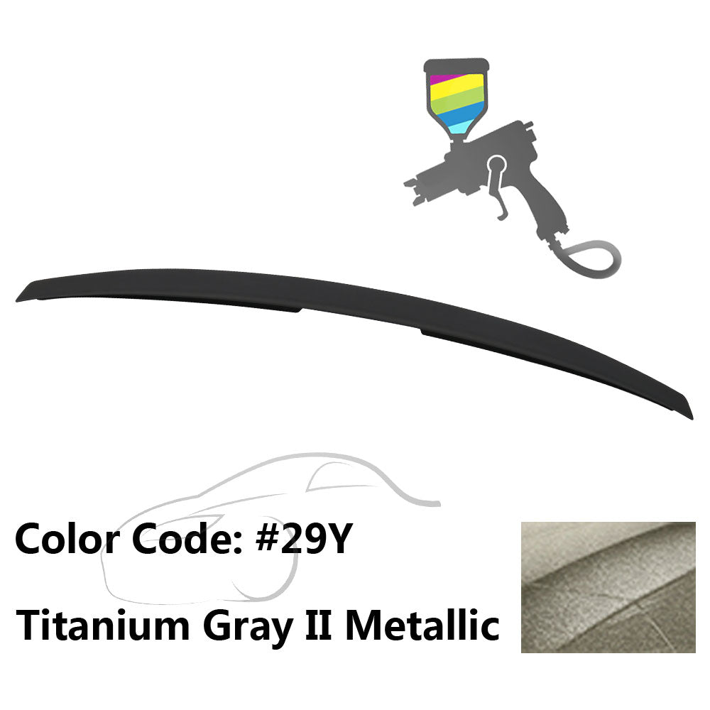 2004-2009 Mazda 3 Sedan Flush Mount  Painted Trunk Spoiler ABS