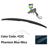 2004-2009 Mazda 3 Sedan Flush Mount  Painted Trunk Spoiler ABS