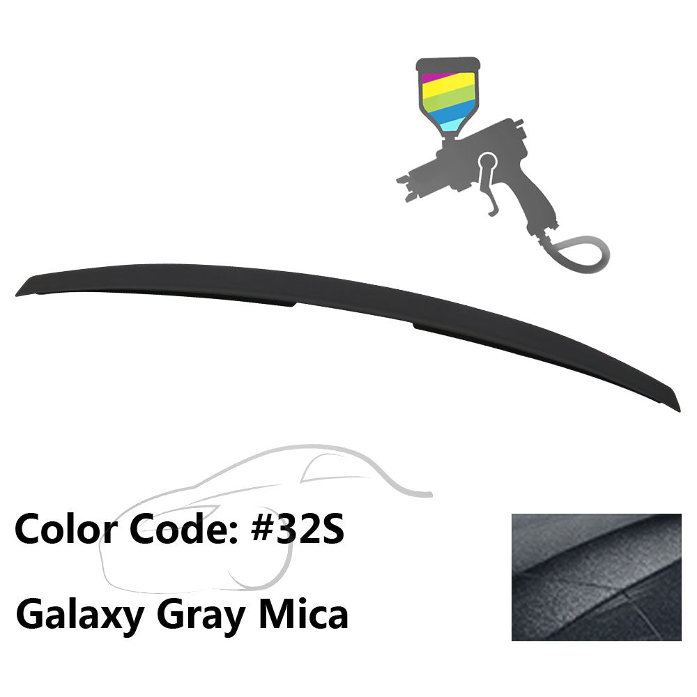 2004-2009 Mazda 3 Sedan Flush Mount  Painted Trunk Spoiler ABS