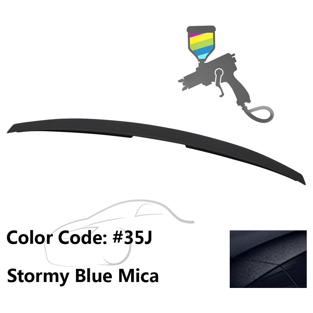 2004-2009 Mazda 3 Sedan Flush Mount  Painted Trunk Spoiler ABS
