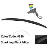 2004-2009 Mazda 3 Sedan Flush Mount  Painted Trunk Spoiler ABS