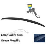 2004-2009 Mazda 3 Sedan Flush Mount  Painted Trunk Spoiler ABS
