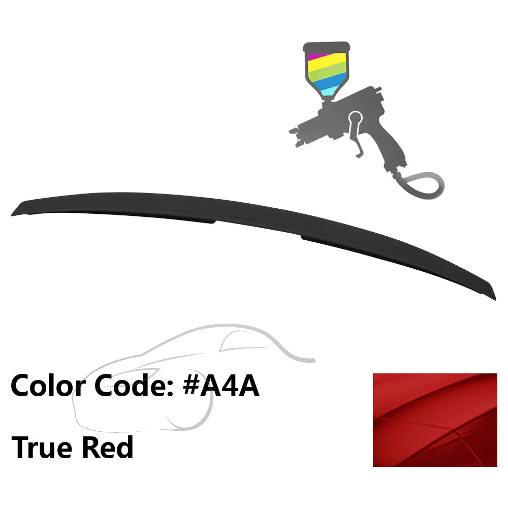 2004-2009 Mazda 3 Sedan Flush Mount  Painted Trunk Spoiler ABS