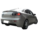2004-2009 Mazda 3 Sedan  Painted Color Trunk Spoiler ABS